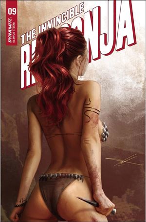Invincible Red Sonja issue 9-M Carla Cohen 1:10 Cover