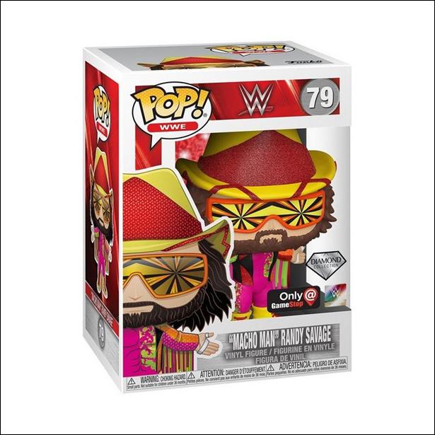 POP! WWE figure 79-B "Macho Man" Randy Savage (Diamond Collection)