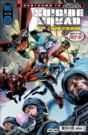 Suicide Squad: Dream Team issue 2 Eddy Barrows Cover