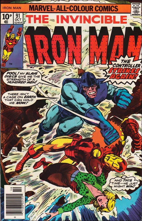 Iron Man (1968) issue 91-B UK Price Cover