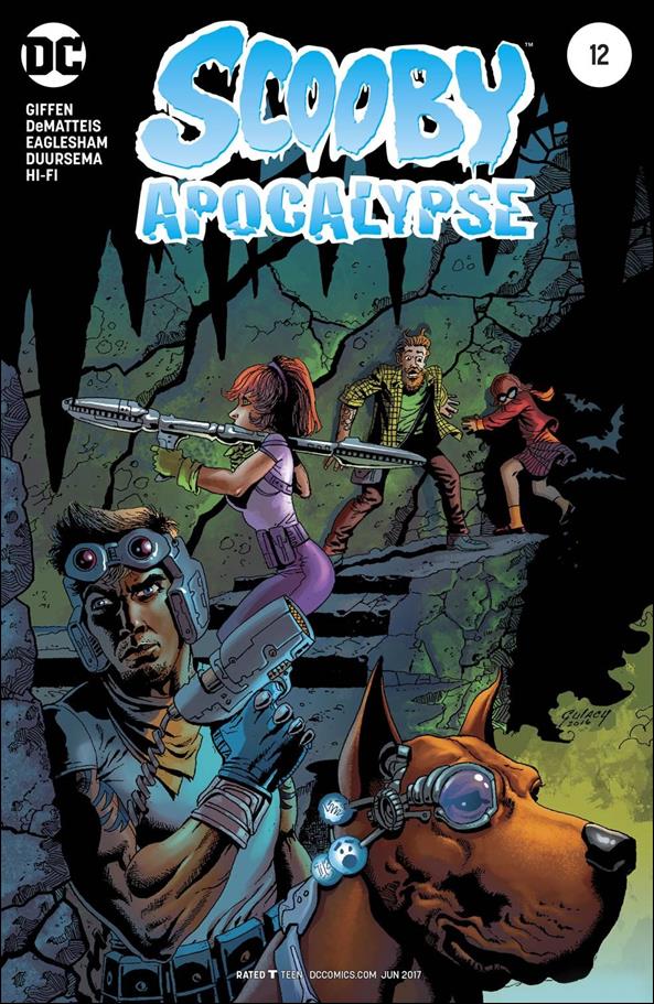 Scooby Apocalypse issue 12-B Paul Gulacy Cover