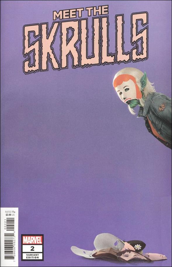 Meet the Skrulls issue 2-C Rahzzah 1:25 Cover