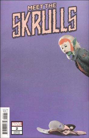 Meet the Skrulls issue 2-C Rahzzah 1:25 Cover