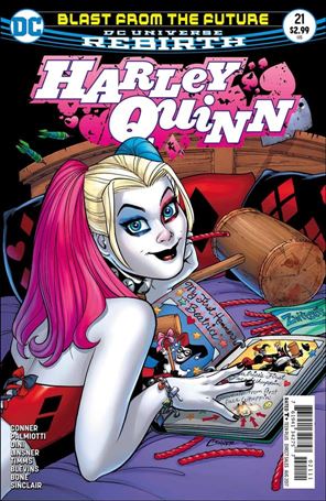 Harley Quinn (2016) issue 21 Amanda Conner Cover