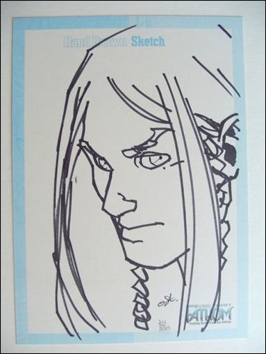 Michael Turner's Fathom (Case Topper 5X7 Sketch Card Subset) card 1-D Killian II