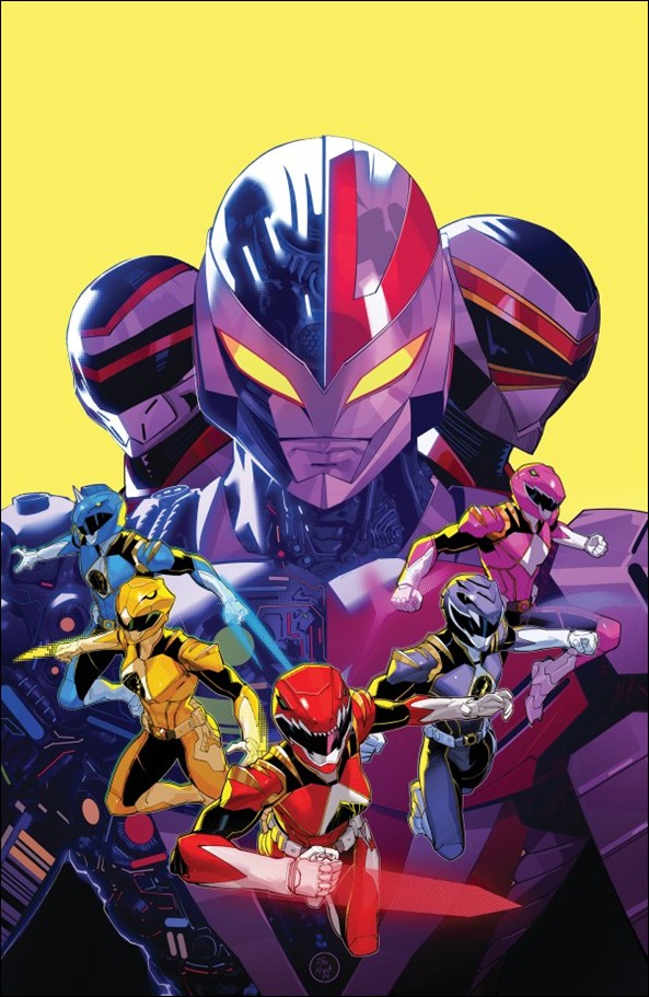 Power Rangers Prime issue 8-I Dan Mora Virgin Unlockable Cover