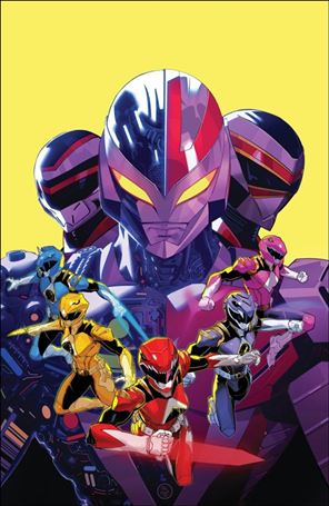 Power Rangers Prime issue 8-I Dan Mora Virgin Unlockable Cover