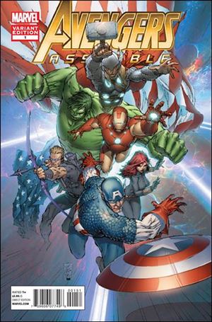 Avengers Assemble (2012) issue 1-C Marc Silvestri 1:100 Cover