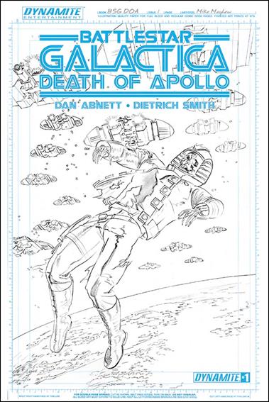 (Classic) Battlestar Galactica: The Death of Apollo issue 1-I Rare Mike Mayhew Artboard Cover