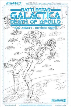 (Classic) Battlestar Galactica: The Death of Apollo issue 1-I Rare Mike Mayhew Artboard Cover