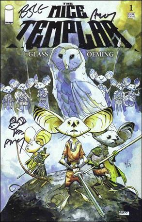 Mice Templar issue 1-D DF (Signed/Remarked by Oeming and Lass) 1/21