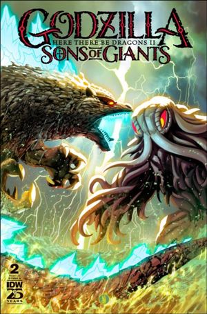 Godzilla: Here There Be Dragons II - Sons of Giants issue 2 Inaki Miranda Cover