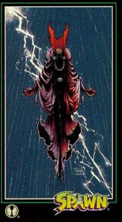 Spawn: Widevision (Base Set) card 108 Into the Darkness