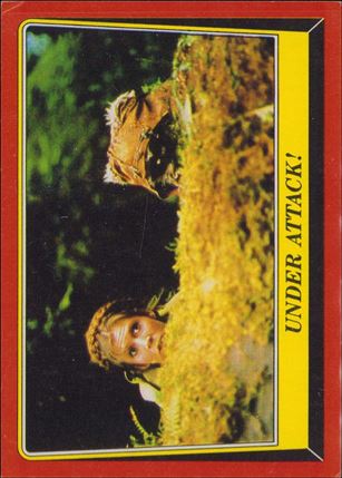 Star Wars: Return of the Jedi: Series 1 (Base Set) card 74 Under Attack!