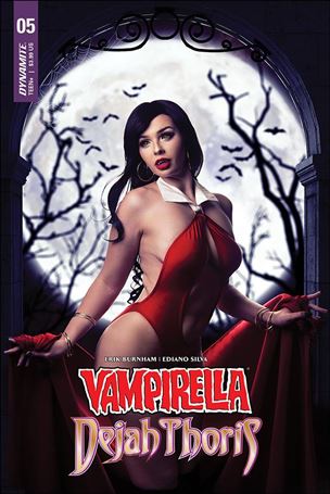 Vampirella/Dejah Thoris issue 5-E Vampirella Cosplay Photo Cover