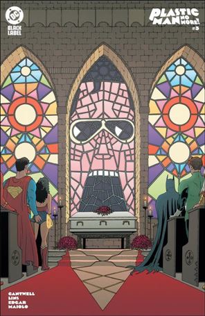Plastic Man No More! issue 3-B Martin Morazzo Cardstock Cover