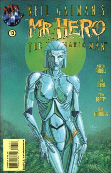Neil Gaiman's Mr. Hero: The Newmatic Man (1995) issue 13-B Unbagged