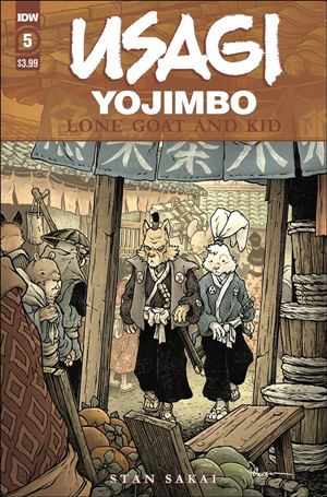 Usagi Yojimbo: Lone Goat and Kid issue 5