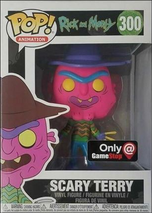 POP! Animation figure 300-B Scary Terry (Neon) GameStop Exclusive