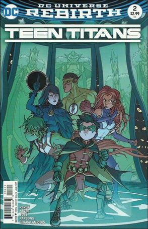 Teen Titans (2016) issue 2-B Chris Burnham Cover