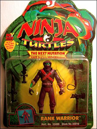Ninja Turtles: The Next Mutation figure 9 Rank Warrior