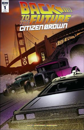 Back to the Future: Citizen Brown issue 1-D Dennis Calero AOD Collectibles Cover