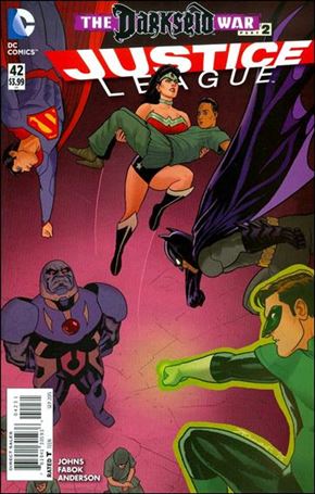 Justice League (2011) issue 42-C Joe Quinones Cover