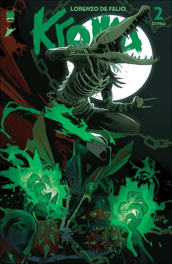 Kroma issue 2-C Lorenzo De Felici Spawn Cover