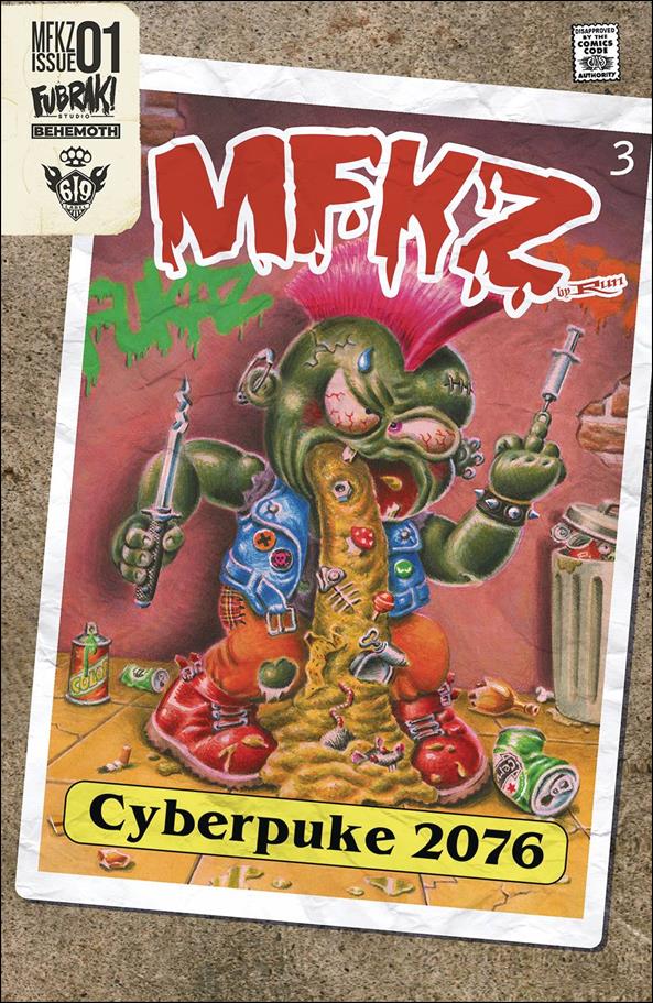 MFKZ issue 1-F 1:10 Cyberpuke Cover