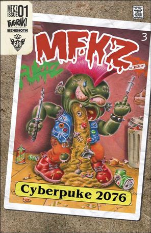 MFKZ issue 1-F 1:10 Cyberpuke Cover