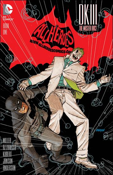 Dark Knight III: The Master Race issue 1-L Dave Johnson All Heroes Comics Store Logo Cover