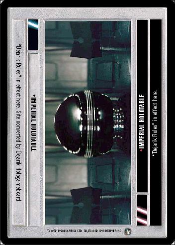 Star Wars: A New Hope Limited (Base Set) card 63 Imperial Holotable
