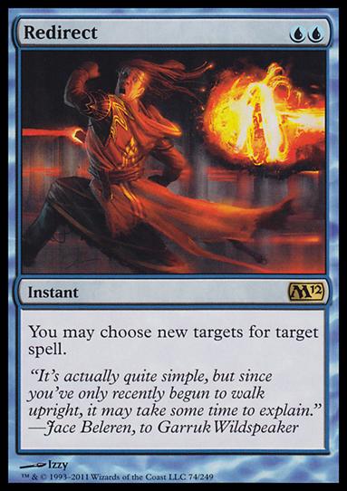 Magic the Gathering: 2012 Core Set (Base Set) card 74 Redirect