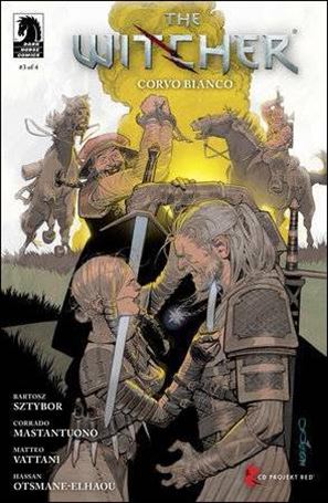 Witcher: Corvo Bianco issue 3 Corrado Mastantuono Cover