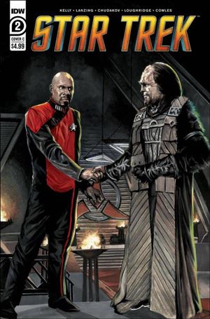 Star Trek (2022) issue 2-C J.K. Woodward Cover