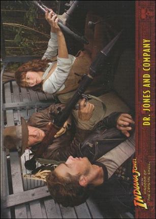 Indiana Jones and the Kingdom of the Crystal Skull (Base Set) card 53 Dr. Jones and Company