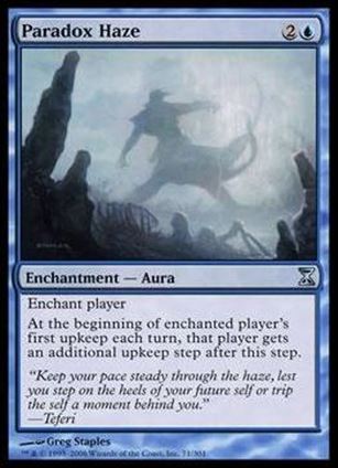 Magic the Gathering: Time Spiral (Base Set) card 71 Paradox Haze
