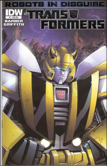 Transformers: Robots in Disguise (2012) issue 1-F Matere Foil-Enhanced 1:10 Wraparound Cover