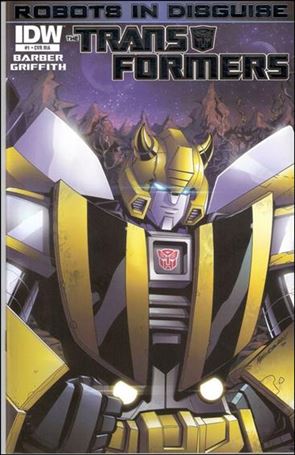 Transformers: Robots in Disguise (2012) issue 1-F Matere Foil-Enhanced 1:10 Wraparound Cover