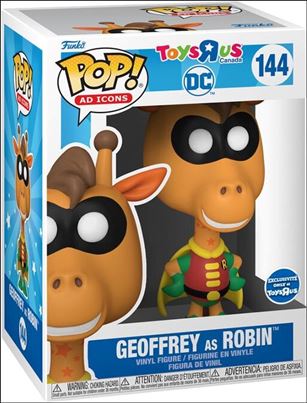 POP! Ad Icons figure 144 Geoffrey as Robin Toys R Us Exclusive