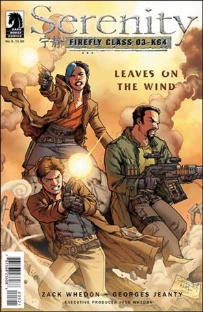Serenity: Firefly Class 03-K64 - Leaves on the Wind issue 5-B Georges Jeanty Cover