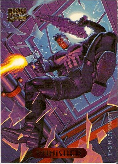 1994 Marvel Masterpieces (Base Set) card 94 Punisher
