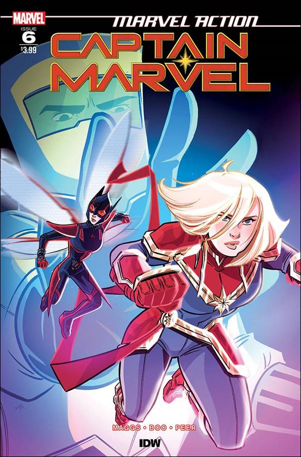 Marvel Action: Captain Marvel (2019) issue 6 Sweeney Boo Cover