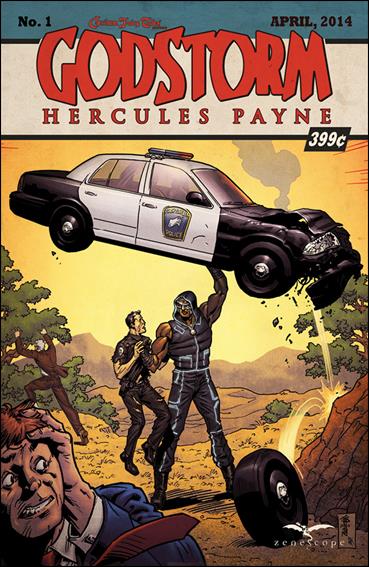 Grimm Fairy Tales Presents Godstorm: Hercules Payne issue 1-D Jason Johnson Cover