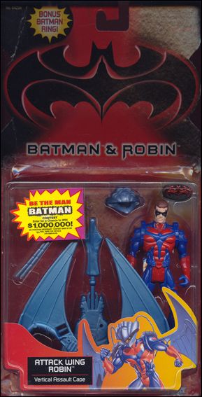 Batman and Robin (Movie) Action Figures figure 18 Robin (Attack Wing) w/ Ring