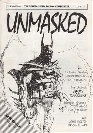 Unmasked: The Official John Bolton Magazine Cover Image 1