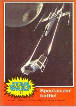 Star Wars: Series 2 (Base Set) card 131 Spectacular battle!