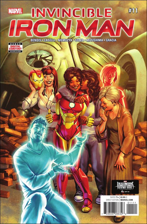 Invincible Iron Man (2017) issue 11 Jesus Saiz Cover