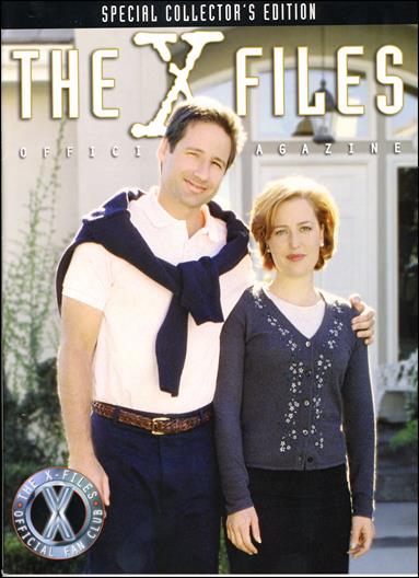 Official X-Files Magazine Volume 1 issue 11-C Official Fan Club Cover