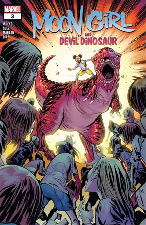 Moon Girl and Devil Dinosaur (2022) issue 3 Ken Lashley Cover